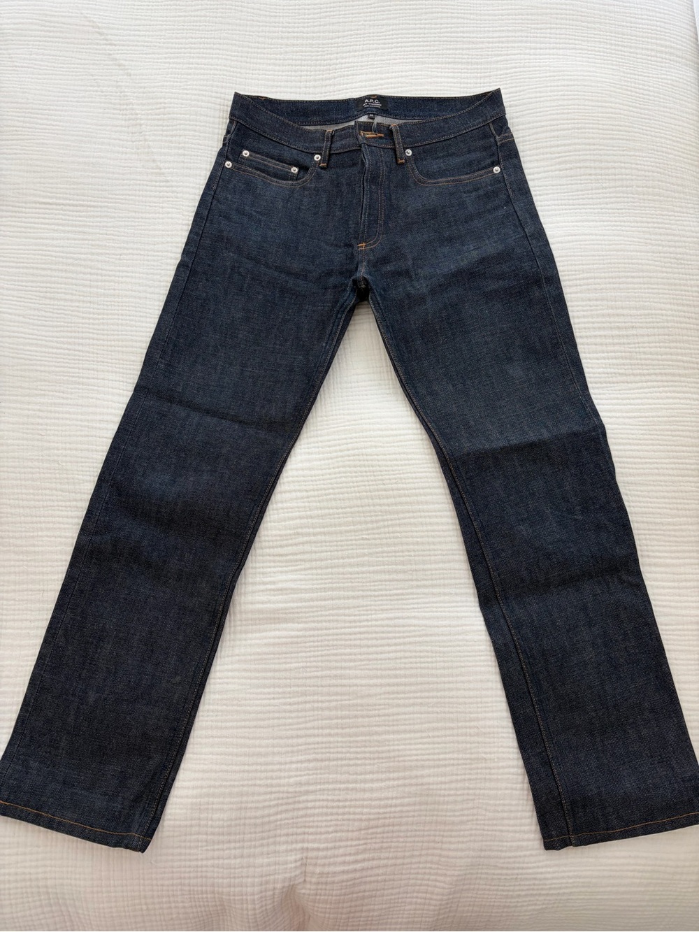 APC Raw Denim Indigo Jeans